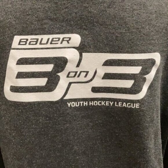 BAUER Black Kangaroo Hoodies Sweatshirt - Picture 3 of 8